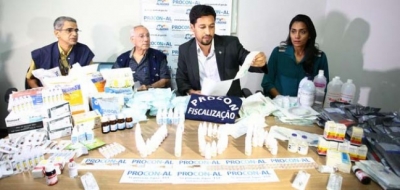 Procon apreende 597 medicamentos vencidos em hospitais de Maceió