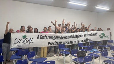 Trabalhadores do H. Regional de Arapiraca seguem em greve